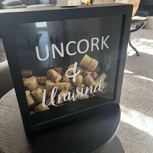 Wine and cork decor